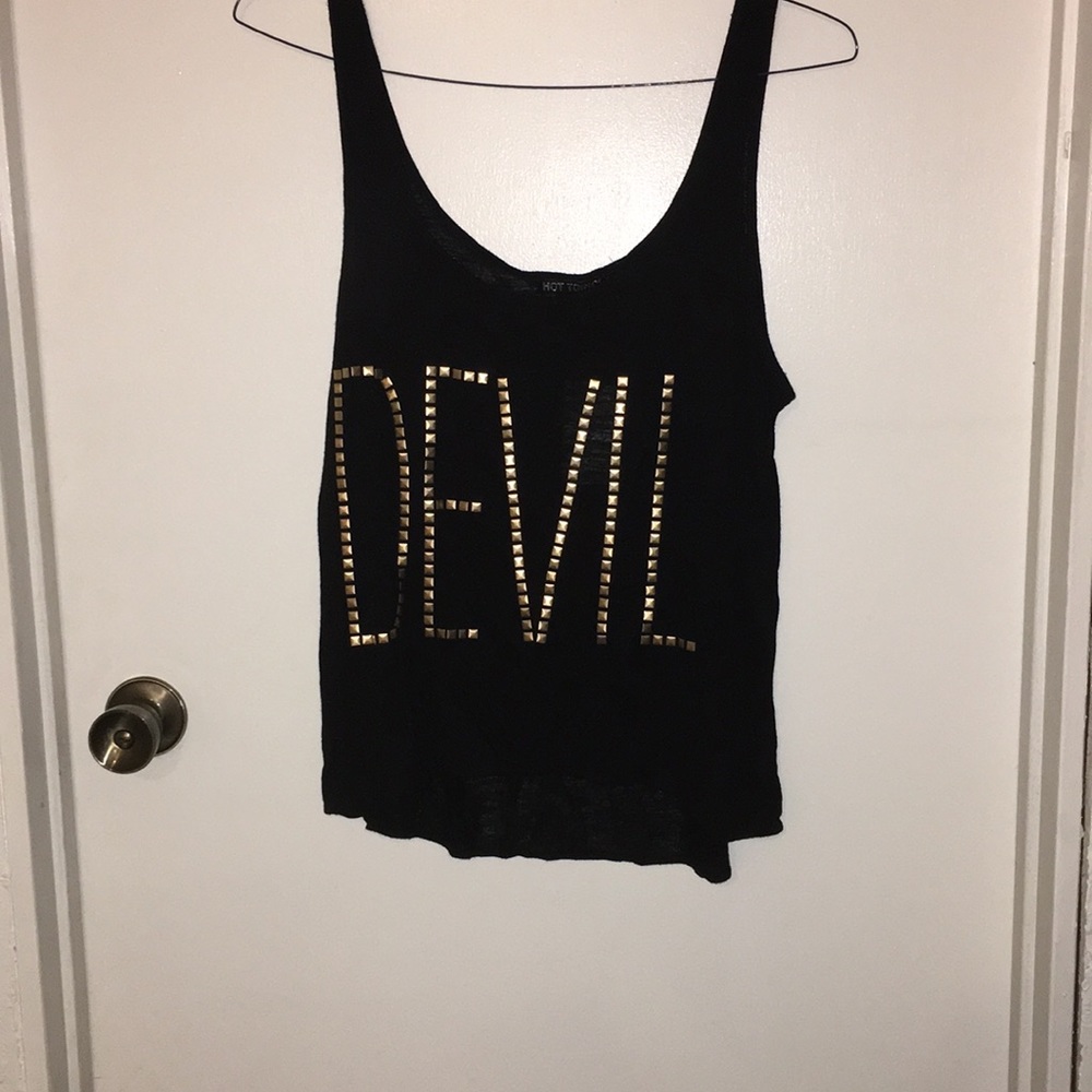 Hot Topic Black tank top